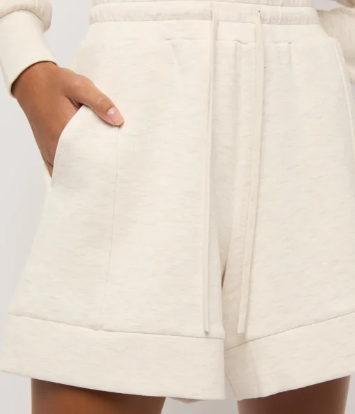Alder Short in Ivory Marl