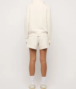 Alder Short in Ivory Marl