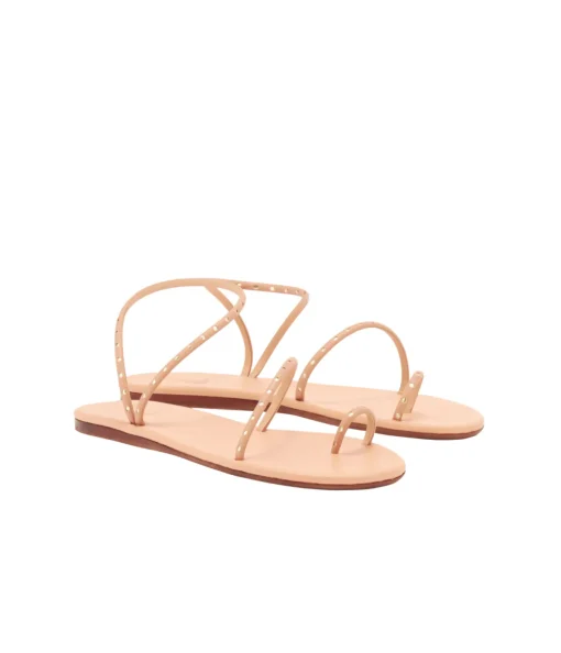 Astro Flat Sandal in Natural
