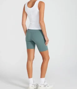 Blake Biker Short in Dark Sage