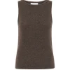 Chloe Sleeveless Tank in Rye