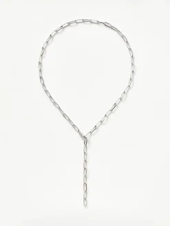 Classic Mini Short Paperclip Chain Necklace