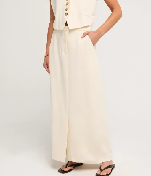 Clemence Skirt in Ivory