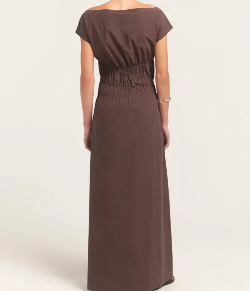 Costa Dress in Chocolate