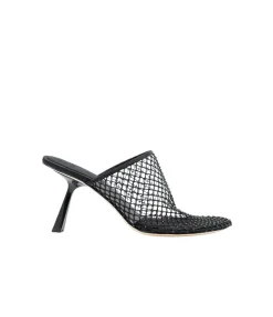 Dolly Mesh Mule in Black
