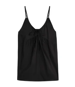 Double V Dress in Black