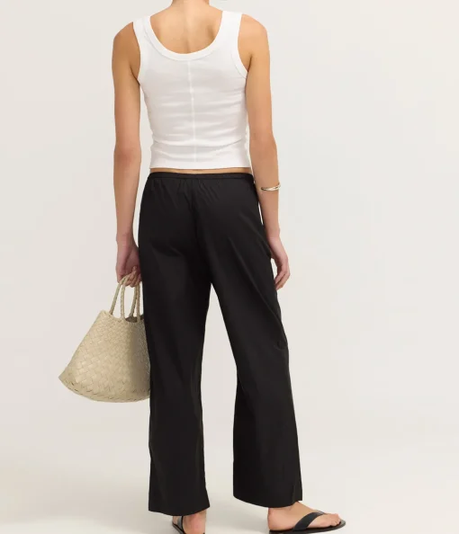 Ease Trouser in Black
