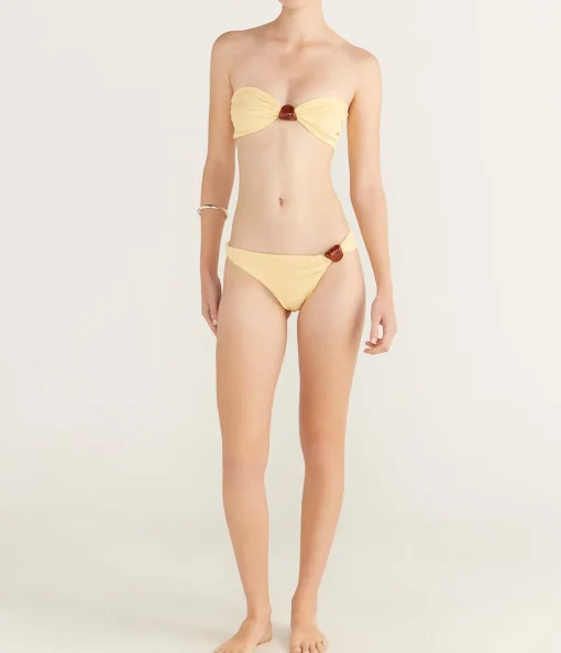 Eli Bikini Top in Butter