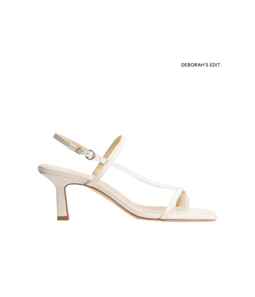 Elise Nappa Heel in Creamy