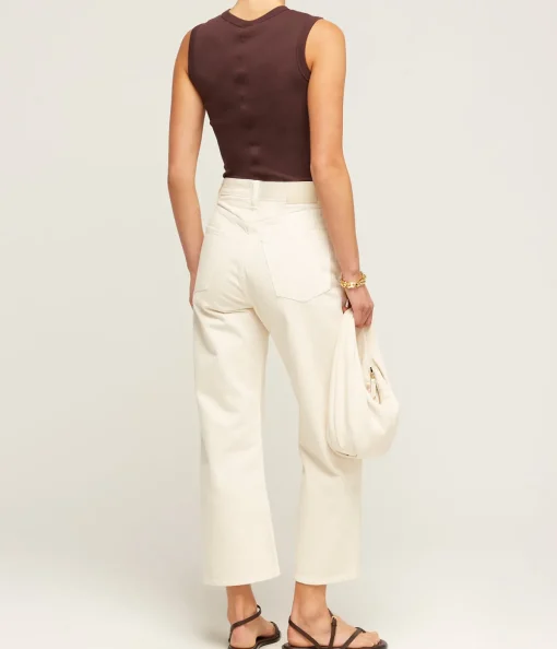 Esme High Neck Tank in Choco Plum