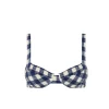 Fella x Maggie Marilyn Casanova Bikini Top in Gingham