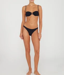 Gabriel Bikini Top in Black