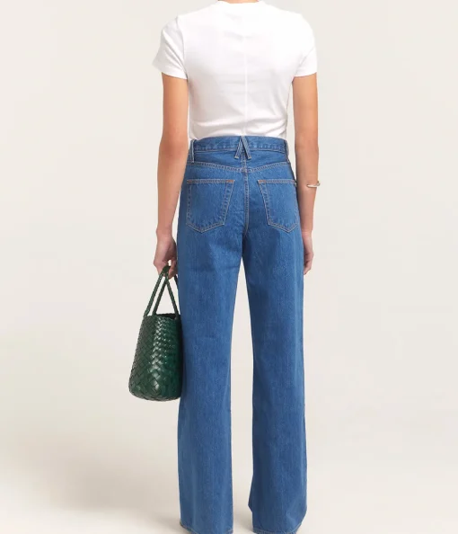 Grace High Rise Straight Wide Leg in Freedom