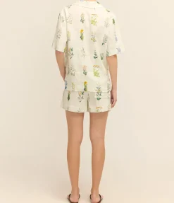 Greenhouse Floral Short in Mist