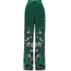 Havana Crepe Trouser in Enchantress Emerald