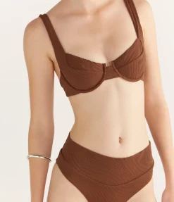 Herbie Bikini Bottom in Cocoa