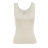 Hillie Scoop Neck Tank in Grey