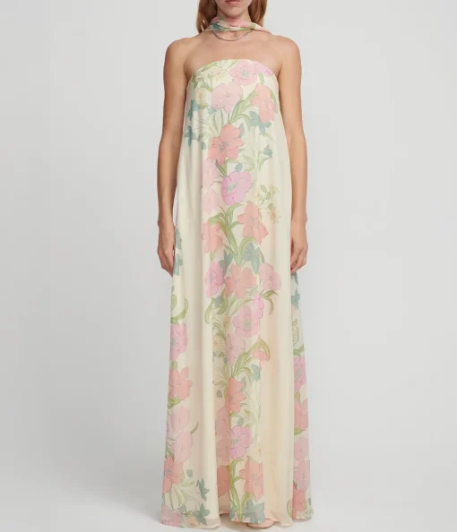Ischia Dress in Flower Market