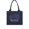 Large Shopper Bag in Denim