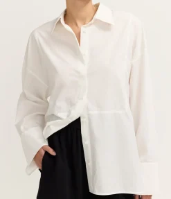 Linter Shirt in Parchment