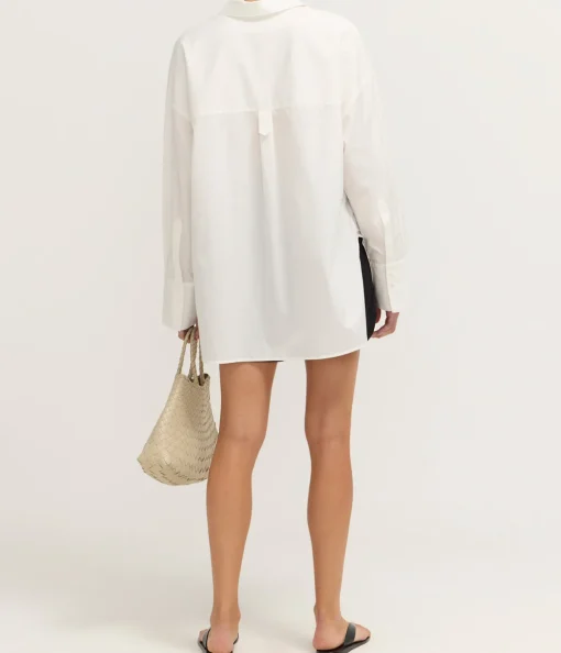 Linter Shirt in Parchment
