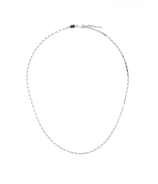 Lucy Williams X Missoma Textured Link Chain Necklace in Silver