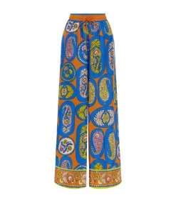 Luis Pants in Tangerine