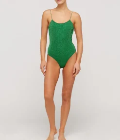 Lumiere Malliot One Piece in Emerald Green