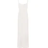 Luna Cowl Neck Maxi Dress in Ivory
