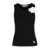 Marcel Knit Scoop Tank in Black