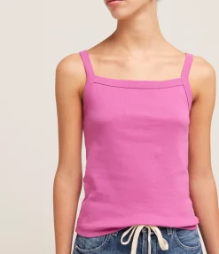 May Square Neck Cami in Orchid