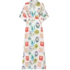 Memento Dress in Holiday Stamp
