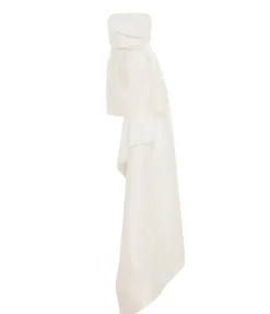 Meyer Twill Mini Dress in Cream