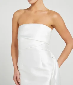 Meyer Twill Mini Dress in Cream