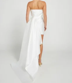 Meyer Twill Mini Dress in Cream