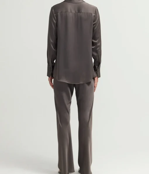 Myrna Bias Pant in Graphite