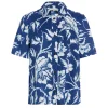Otto Shortsleeve Shirt in Navy White