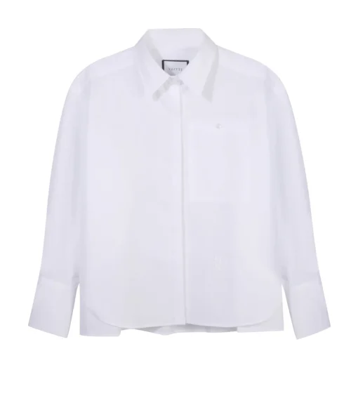 Palma Shirt in Crisp White