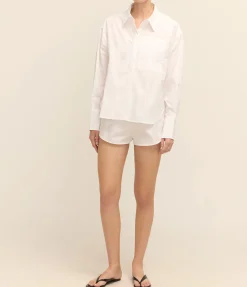 Palma Shirt in Crisp White