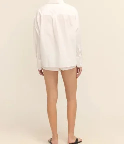 Palma Shirt in Crisp White