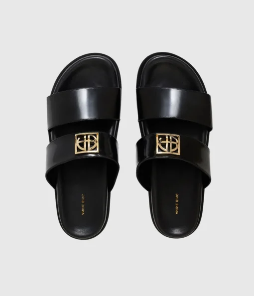 Parker Slides in High-Shine Black