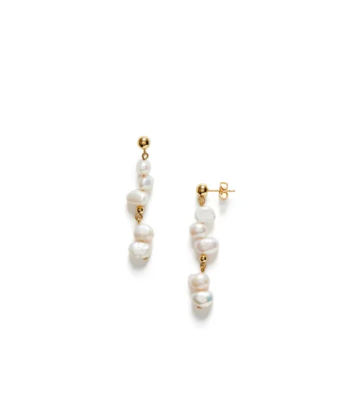 Pearly Drop Earring Long