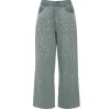 Perlette Denim Pants in Blue