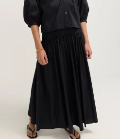 Procida Maxi Skirt in Black