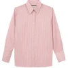 Puglia Shirt in Baby Pink and Cappuccino