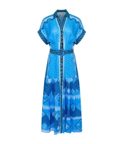 Riya Maxi Dress in Verdant