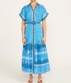 Riya Maxi Dress in Verdant