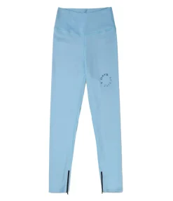 Signature Zip Tights in Dusk Blue