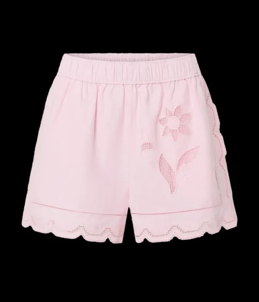 Table Cloth Lace Short in Ballet Pink