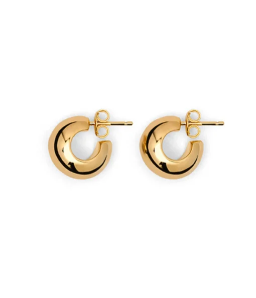 The Simone Earrings in Gold